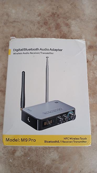 bluetooth: Rəqəmsal Bluetuz audio adapder həm radio həm mikrafon həm flaşkart — 8
