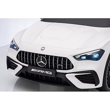 mini melissa: Mercedes‑Benz AMG CLE 53 – dečiji automobil na akumulator, beli Šifra — 6