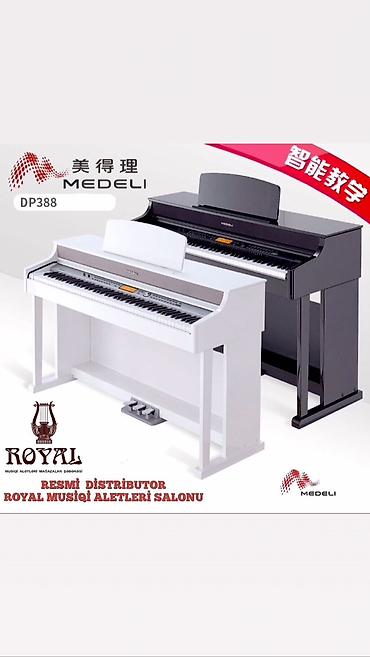 medeli m361: Elektron piano.Medeli DP388. Akustik pianonun səslənməsi ilə müqayisə — 5