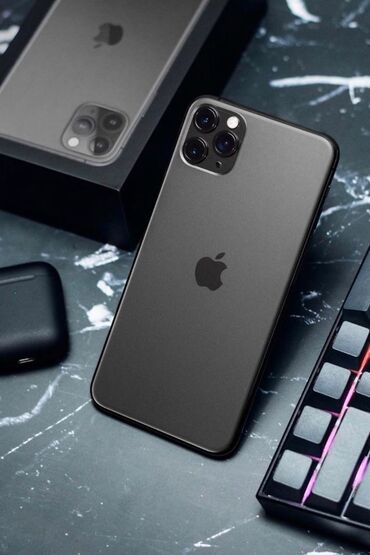 айфон 11 цена бишкек бу: IPhone 11 Pro, Колдонулган, 256 ГБ, Space Gray, Коргоочу айнек, Каптама