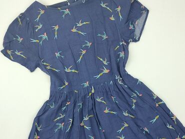 czarna lniana sukienki: Dress, S (EU 36), Oasis, condition - Good