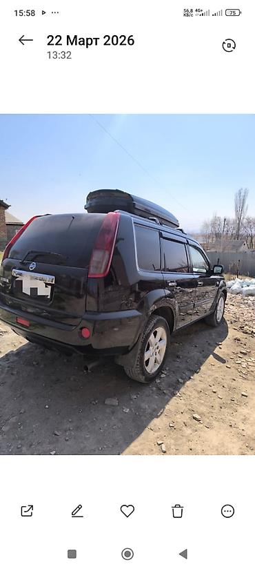 туп: Nissan X-Trail: 2005 г., 2.5 л, Автомат, Газ, Кроссовер — 1