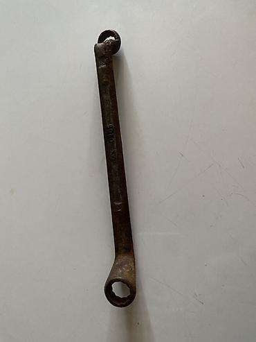 Ручные механические инструменты: İkiucu halqalı açar 0285 (box-end wrench) - Material: möhkəm polad - — 1