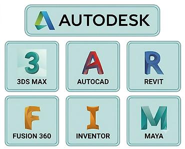 Другое: 3ds max Autodesk AutoCAD 3ds-Max Maya Revit Inventor Fusion-360 — 1