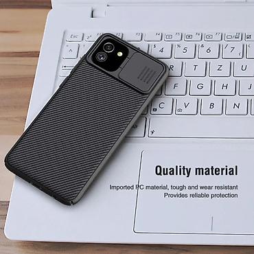 Maske i futrole za telefone: Maska Nillkin CamShield za Samsung A035G Galaxy A03 crna. Uz brzu — 9