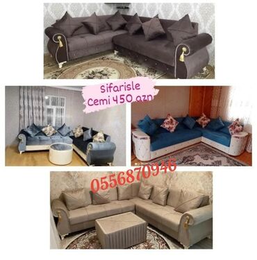 Divanlar: Künc divan, Yeni, Açılan, Bazalı, Parça, Şəhərdaxili pulsuz çatdırılma — 12