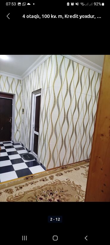 Həyət evləri və villaların satışı: 4 otaqlı, 100 kv. m, Kredit var, Yeni təmirli — 12