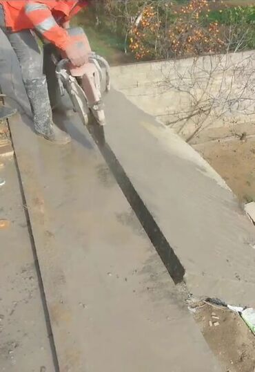 Beton işləri: Beton kəsmə və deşmə xidməti profsional- Beton kesimi beton kesen — 17