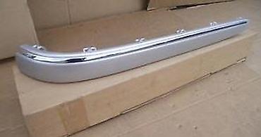 полик w220: Накладка на бампер Mercedes-Benz, Б/у, Оригинал — 4