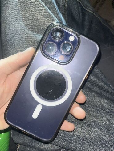 iphone 14 qiyməti: IPhone 14 Pro, 128 GB, Barmaq izi, Face ID, Simsiz şarj