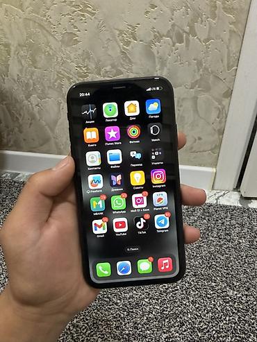 Apple iPhone: IPhone Xr, Б/у, 64 ГБ, Черный, Чехол, 77 % — 9