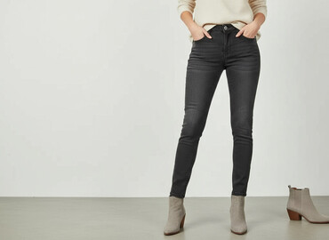 cross jeans zakręt: Miss bonbon, Jeansy damskie, rozmiar L