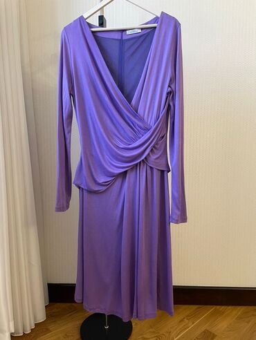 трикотажное платье 48 размер: Вечернее платье, Классическое