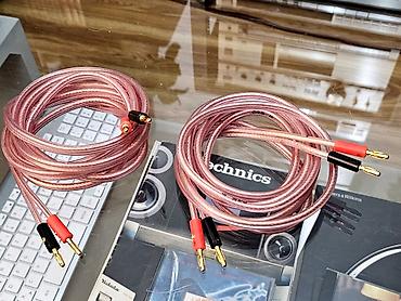 Zvučnici i stereo sistemi: Zvučnički kablovi sa bananama – par - Tip: dvožilni zvučnički kabl - — 9