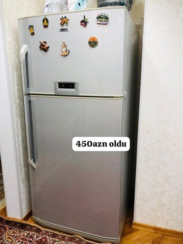 yeni soyuducular: 2 qapılı Beko Soyuducu Satılır, rəng - Boz