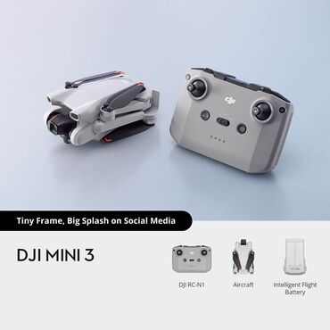 сельхоз дрон: 🚁 DJI Mini 3 / Mini 3 Pro | 249 г (Без регистрации!) | 4K | До 34 мин