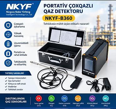 Qaz Detektor, Yeni, Zəmanətli, Pulsuz çatdırılma, Rayonlara çatdırılma
