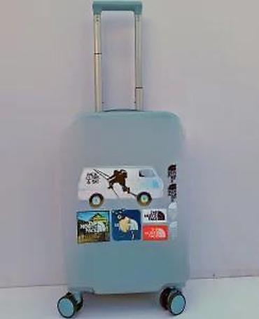 Putni koferi i torbe: Tvrdi kofer na točkiće – The North Face dizajn - Materijal: čvrsta — 19