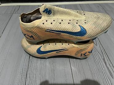 Бутсы: Футбольные бутсы Nike Zoom Mercurial (без шнурков) - Серия: Mercurial — 4