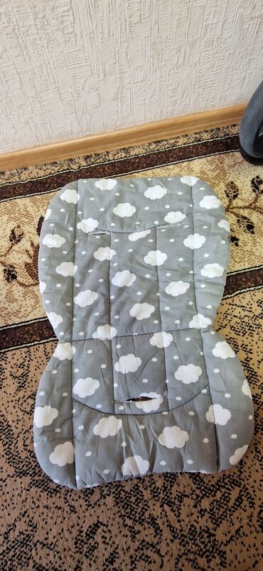 Коляски: Коляска, цвет - Серебристый, Б/у — 14