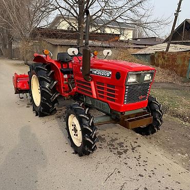 Тракторы YANMAR: Японский мини трактор Yanmar YM 2620D с фрезой. 530мин — 10