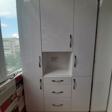 Кухонные гарнитуры: Кухонный гарнитур, Новый, цвет - Белый, МДФ, Бесплатная доставка — 6