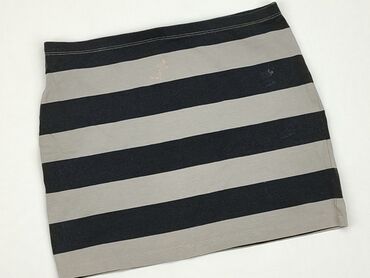 spódnice w biało czarne pasy: Spódnica, H&M, S, stan - Zadowalający