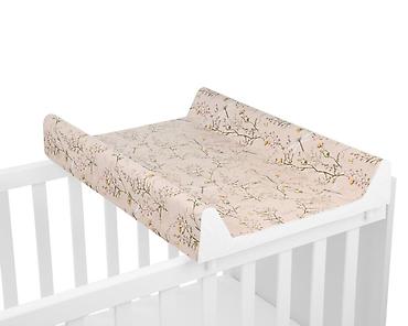ugg sandale: KikkaBoo Tvrda podloga za povijanje 80x50 cm – Secret Garden Beige — 4