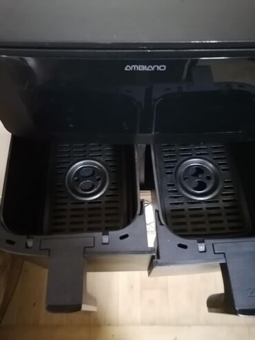Ostali kuhinjski aparati: Ambiano dvostruka friteza na vruć vazduh (air fryer) sa dve odvojene — 7