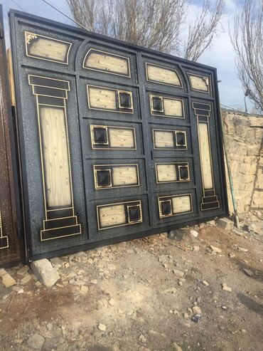 Həyət darvazaları: Istənilən növdə, istənilən ölçüdə dəmir darvazaların nağd və kreditlə — 12