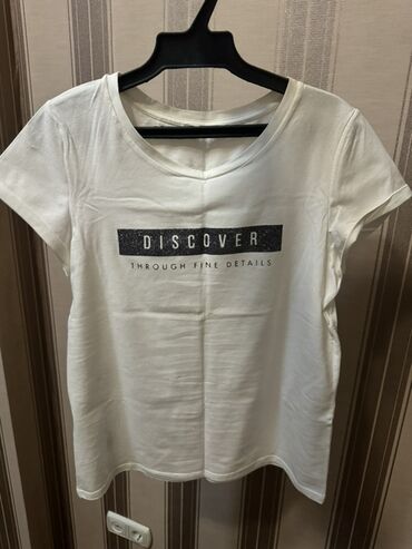женские летние топы: Футболка, Mango, Жаңы, S (EU 36)