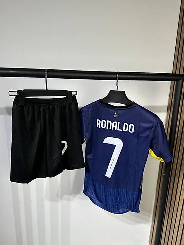 world cup: Детский футбольный комплект в стиле Al Nassr с именем Ronaldo и — 2