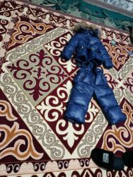 одежда для охраны: Зимняя куртка комбинезон на девочку подай на 4-4.5-5лет состоянии как