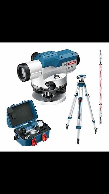 Оптический нивелир Bosch GOL 32 D Professional — комплект для геодезии
