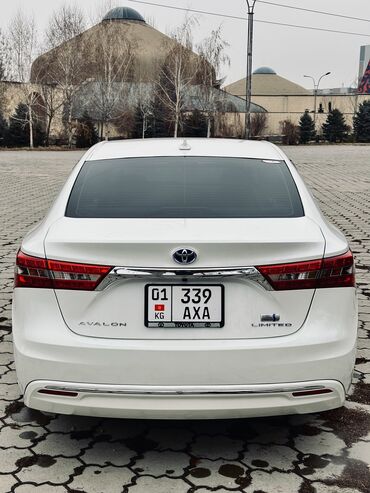 Toyota: Toyota Avalon: 2017 г., 2.5 л, Автомат, Бензин, Седан — 5