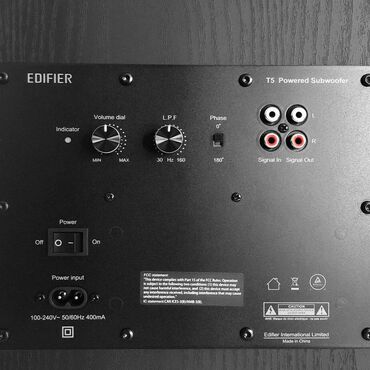 Dinamiklər və kolonkalar: 🔊 Edifier T5 – 70 W RMS gücündə 8″ aktiv subwoofer! Kompakt ölçüdə -da lalafo.az — 8 Dinamiklər və kolonkalar: 🔊 Edifier T5 – 70 W RMS gücündə 8″ aktiv subwoofer! Kompakt ölçüdə — 8