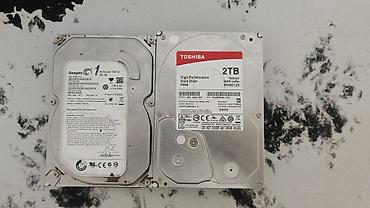 hard drive: Накопитель для ПК, Б/у, Toshiba, HDD, 1 ТБ, 2.5", Для ПК — 1