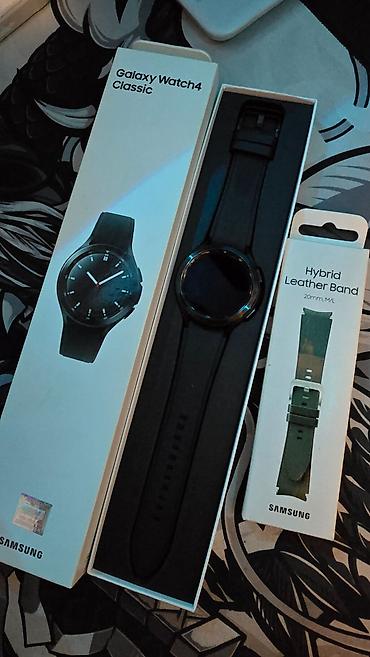 sesli naviqator: Часы Samsung galaxy watch 4 classic 46mm в отличном состояние — 1