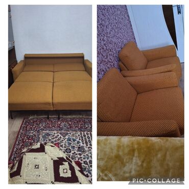 yazı stolu ikinci əl: Künc divan, 2 kreslo