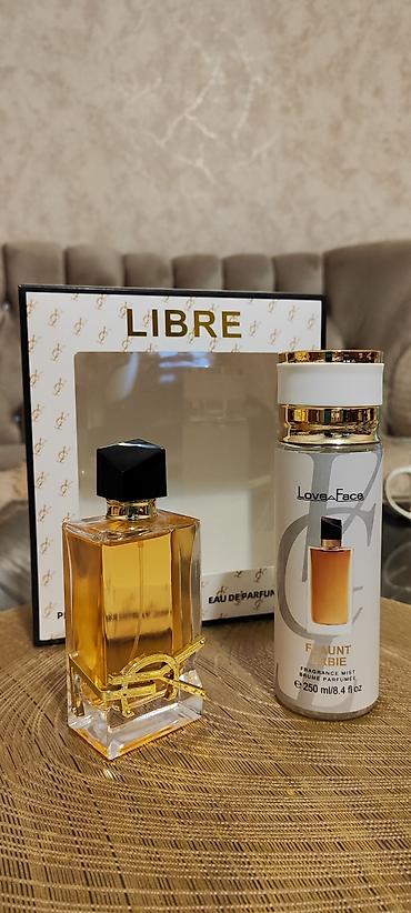 libre parfum: Ysl Libre Dest Parfum+Parfumlu sprey sprey 250ml parfum 100ml cox — 1