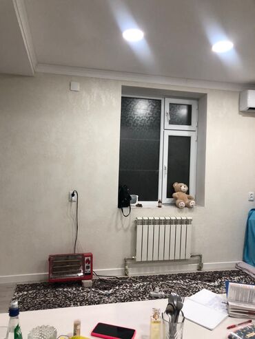 срочно здаю квартиру долгосрочно кок жар: Студия, Риэлтор, Без подселения, С мебелью частично