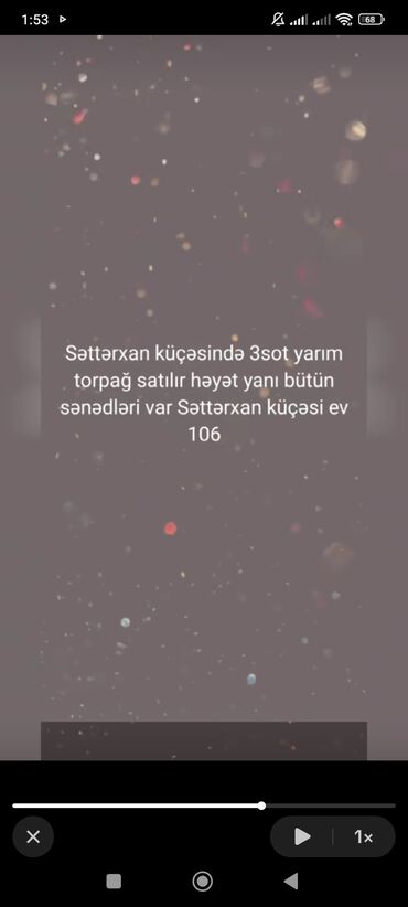 Torpaq sahələrinin satışı: 3 sot, Tikinti