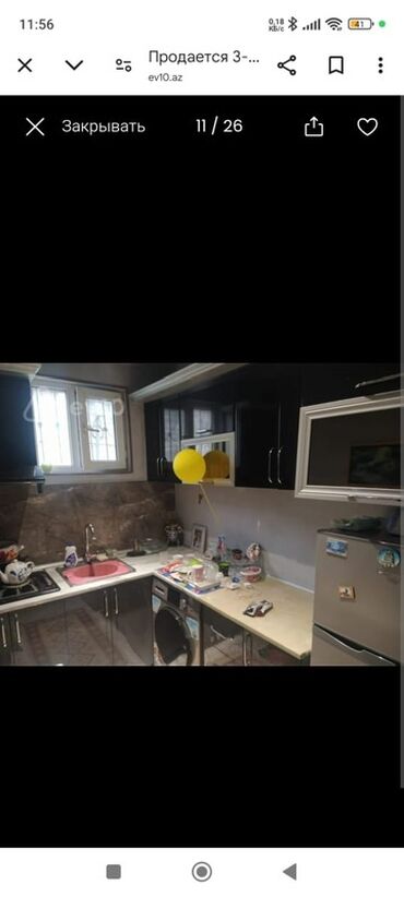 Həyət evləri və villaların satışı: Bakıxanov qəs. 3 otaqlı, 80 kv. m, Orta təmir — 7