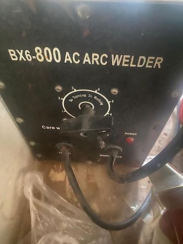 Alətlər: Məhsul: BX6-800 AC ARC WELDER – elektrik qaynaq aparatı — 2