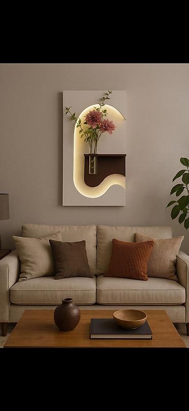 ev divar dekorlari: Modern və zövqlü interyer üçün fərqli dekor modellərimiz✨ Minimalist — 6