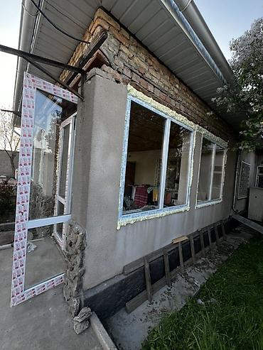 бамбук панел: Пластиковое окно на заказ, Тип окна: Панорамные, Декоративные особенности: Фрамуга, Платная установка, В рассрочку — 4