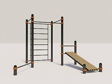 Другие игровые комплексы: Бесплатный замер территории бесплатный дизайн-проект воркаут bland — 8