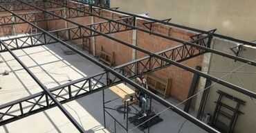 Сварка: Навес из Российского металла с поликарбонатным и металлическим — 10