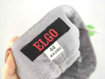 dżinsy kobiece: Spodnie materiałowe damskie, rozmiar 2XL — 4