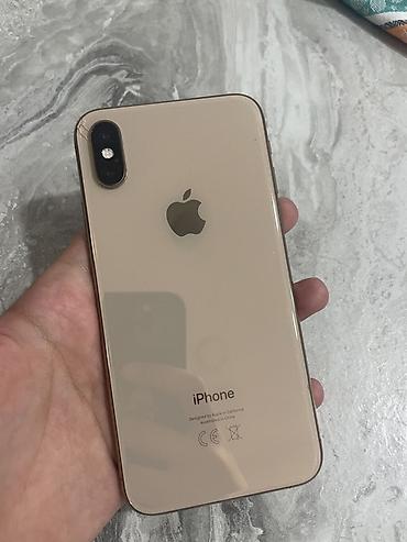 iphone kamera: IPhone Xs, 64 GB, Qızılı, Face ID — 1